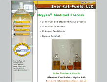 Tablet Screenshot of evercatfuels.com